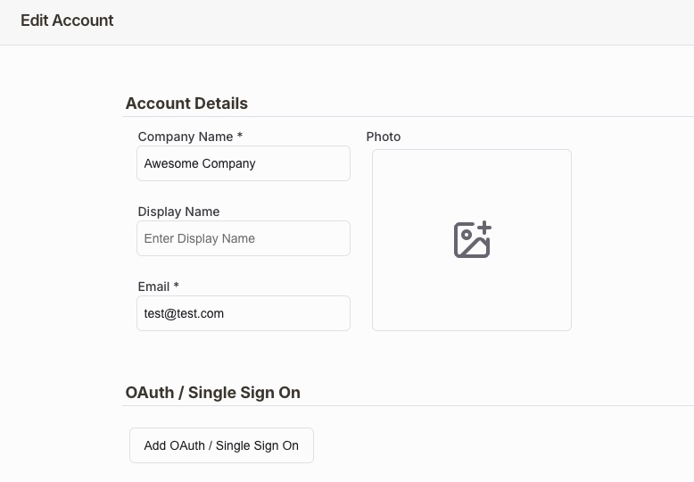 Image: ToolWorks OAuth Settings